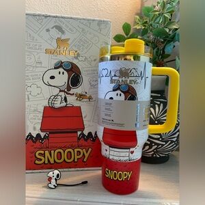 Snoopy 40oz Stanley tumbler